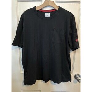 Hedley & Bennett The Chef Tee Black Pocket T-shirt Supima Cotton XL Unisex